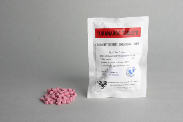 Turanabol - 4-Chlorodehydromethyltestosterone 10mg